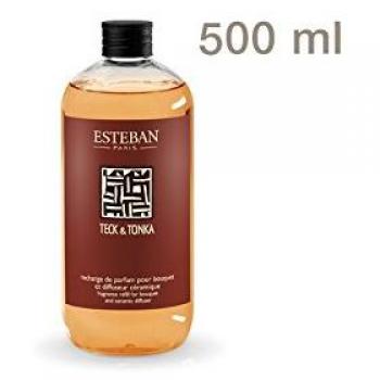 Recarga de Ambientador Bouquet Teck & Tonka 500 ml Esteban Paris Parfums