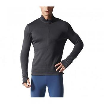 adidas CHT Zip tee M Camiseta de Manga Corta, Hombre, Negro