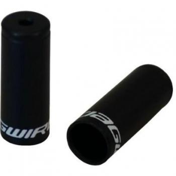 Jagwire 5mm Open End Brake Housing Caps - Aluminium, 50 Pack