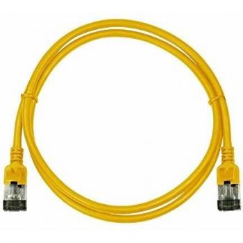 LogiLink CQ9037S Networking Cable Yellow 1 m Cat6a S/FTP (S-STP)