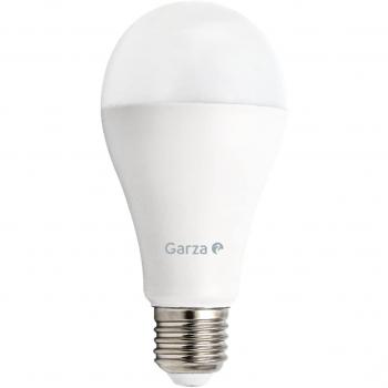 Bombilla LED Estándar A65 Garza, 20 W (equivalente a 160 W de incandescencia), 4000 K, Casquillo gordo E27, Ángulo 240 grados, Luz Neutra