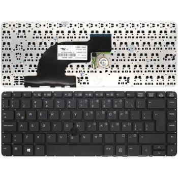 Teclado Para Portátil HP Probook 640 G1 645 G1 Negro con Marco