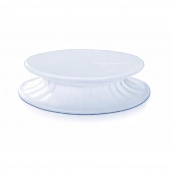 Lékué - Tapa extensible, 15 cm, color blanco