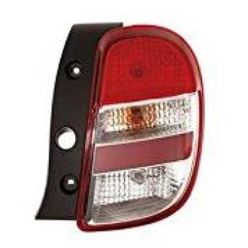 Piloto trasero Van Wezel 3334932 para Nissan Micra 2010-2013, luz trasera derecha sin porta-lámpara