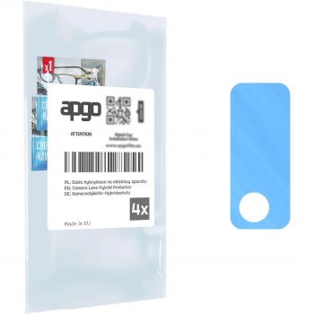 Protector de lente de cámara APGO 4X, vidrio híbrido 9H para TCL 20 XE, protección de cámara