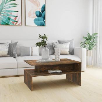 Mesa de centro Smoke Roble 90x60x42,5 cm Madera multicapa