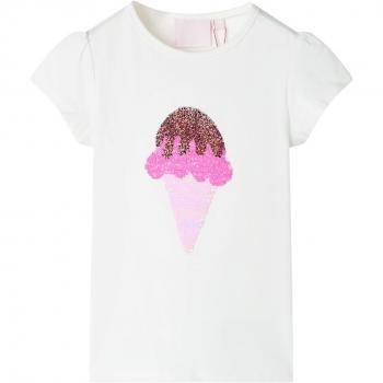 Camiseta infantil color crudo 116
