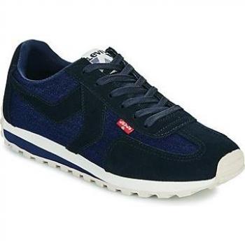 Zapatillas Levi's Stryder Red Tab Azul Marino para Hombre - Talla 42, Planas, con Cordones, Casual