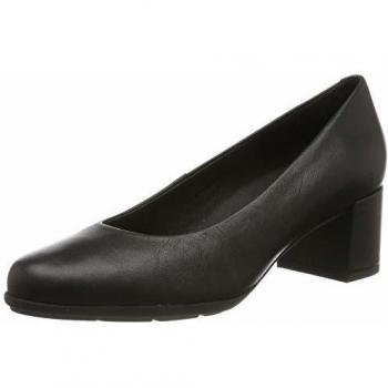 Geox Annya Black Mid Heels for Women