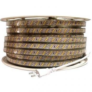Cinta LED 220V Cortable 50M IP65 2835 180LED/m Triple Fila - Blanco Neutro 4000K - 5500K