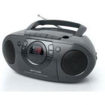 Muse M-19 RDC - Radio CD (Analógica, FM, Grabadora, CD, CD-R, CD-RW, Corriente alterna, Auto stop)
