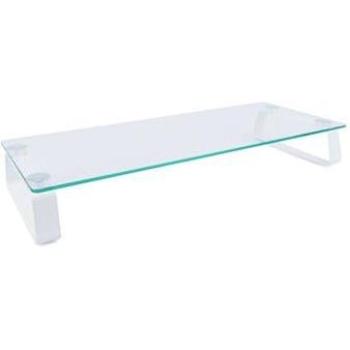 Elevador de Pantalla Plana para Escritorio - Estantería Ajustable para Monitor y Notebook