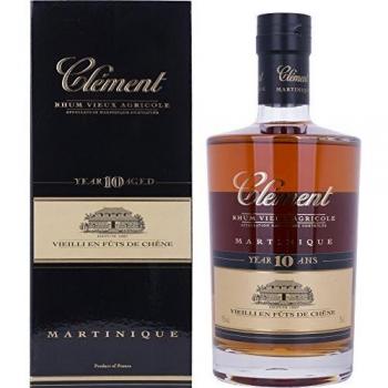Clément Rhum Vieux Agricole 10 Ans 42% Vol. 0,7l in Giftbox