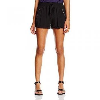 Hailys Chloe - Bermudas Mujer, Black 90000, M