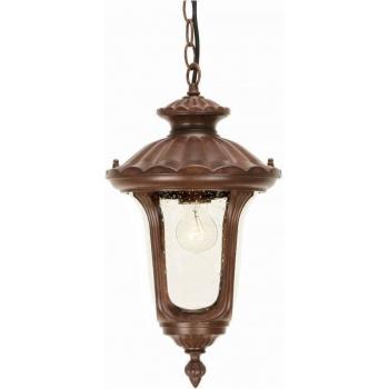 Lámpara colgante Chicago, bronce oxidado, pequeña, IP44, E27