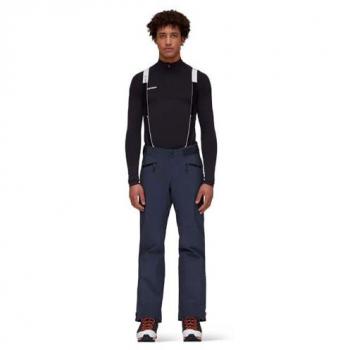 Mammut Pantalones Nordwand Pro HS Negro - Pantalones técnicos de montaña, impermeables y transpirables, fabricados con tejido GORE-TEX Pro, refuerzos en las rodillas y la parte inferior, sistema de ventil