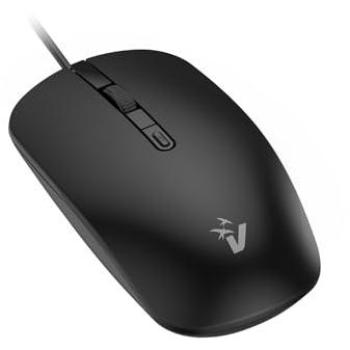 Mouse USB 2.0 Vultech MOU-10N Ergonomico Ambidextro Óptico 2000 DPI Regulable