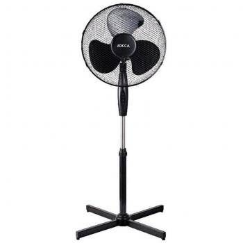 Ventilador de Pie Jocca 40W 40CM 3 Velocidades Negro