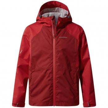 Craghoppers Boys Amadore Chaqueta, Infantil, Firth Red/Garnet, 3-4