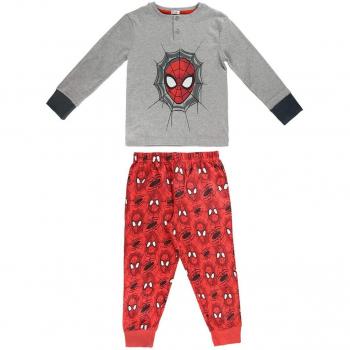 Cerdá Spiderman - Pijama Manga Larga 2 Piezas Interlock