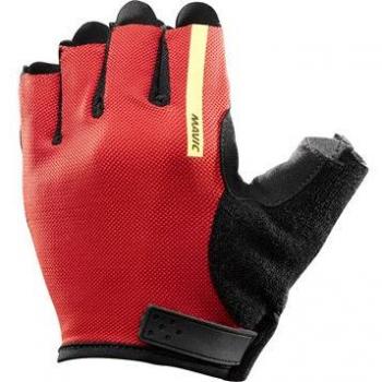Mavic - Aksium Glove, color rojo,negro, talla S