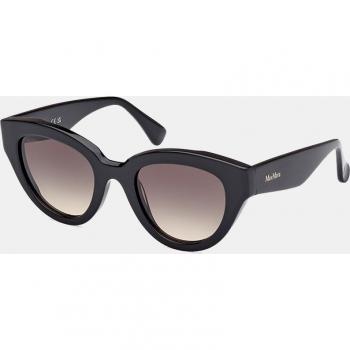 Max Mara Chic Glimpse Sunglasses, Black female, Size: 50 MM