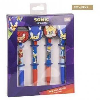 CERDÁ LIFE'S LITTLE MOMENTS - Bolígrafo Pack x4 SONIC PRIME MULTICOLOR