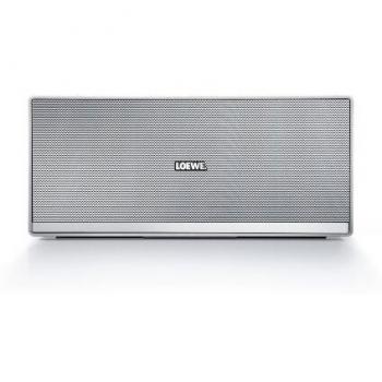 Loewe Speaker 2go - Altavoz portátil de 10 W con Bluetooth, plata [importado]