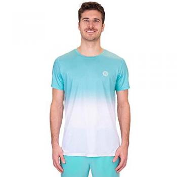 Bidi Badu Crew Gradiant Camiseta De Manga Corta Hombres Turquesa - S