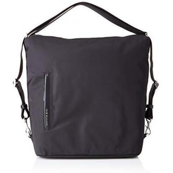 Bolso Hobo Mandarina Duck de nylon negro convertible en mochila