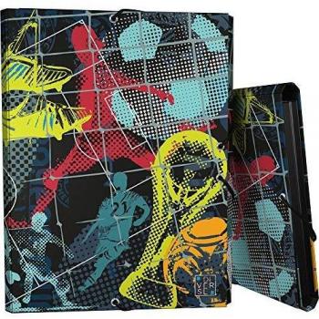 Grafoplás 82401996 Colección Diverse Carpeta 3 Solapas, Multicolor, Folio