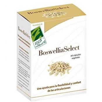 100% natural BoswelliaSelect Complemento Alimenticio - 60 Cápsulas