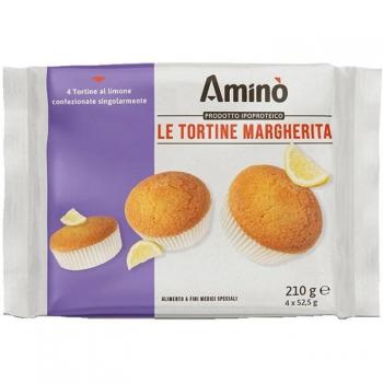 Tortitas Aproteicas Margherita 4 uds - Sin azúcares añadidos, fuente de proteínas, bajo en calorías, sabor a margherita