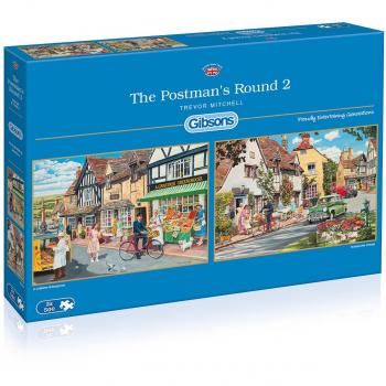 Gibsons 500-Piece Puzzle - The Postman's Round 2