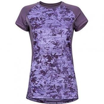 Marmot Crystal SS T- Camiseta para mujer, color Vintage Violet Mind Game, tamaño small