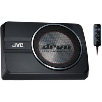 Subwoofer Activo Compacto JVC CW-DRA8, 250W, 35-150Hz, 81dB, 20.3cm (8 pulgadas)