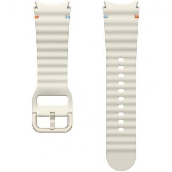 Correa deportiva crema Samsung para Galaxy Watch7 (S/M)