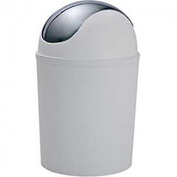 Wenko Vercelli Cubo para Cosmética 4.5 L, Polipropileno, Blanco, 19.5x19.5x31 cm