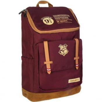 Mochila Técnica Casual Harry Potter Hogwarts 45cm Dark Red Cerdá