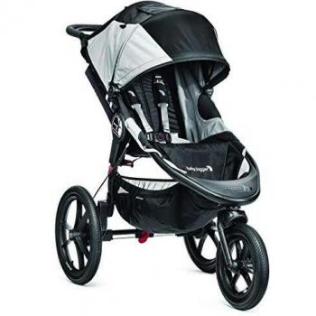 Baby Jogger Summit X3 - Cochecito para bebé, 3 ruedas, color negro/gris