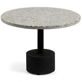 Kave Home - Mesa Auxiliar Delano Ø 55 cm Gris