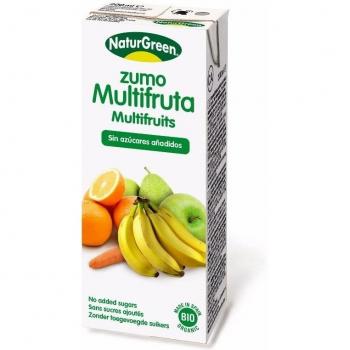 Jugo de Frutas Variadas Orgánico NaturGreen 200ml