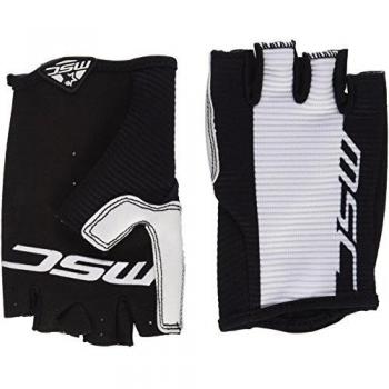 MSC XC - Guantes, Color Negro/Blanco, Talla L
