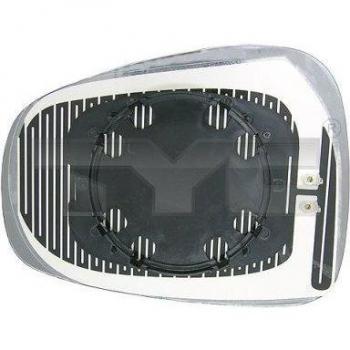 Cristal de espejo retrovisor exterior TYC 301-0038-1