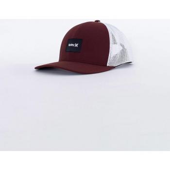 Hurley Gorra M Warner Trucker Hat - Gorra de estilo trucker, diseño clásico con malla trasera, ajuste snapback, logo Hurley en la parte frontal, ideal para actividades al aire libre y uso diario