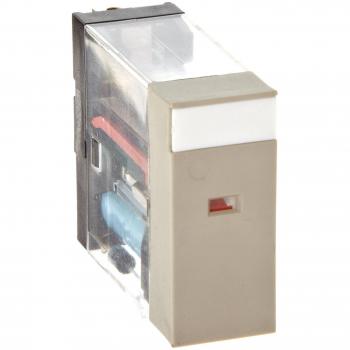 Omron G2R-1-SN 24VAC Relay, Plug-in, 5-Pin, SPDT, 10 A, Mechanical & LED Indicators