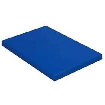 DENOX - TABLA DE CORTAR PROFESIONAL 500X300 MM, HOGAR O PROFESIONAL, COLOR AZUL, PEAD, TALLA ÚNICA