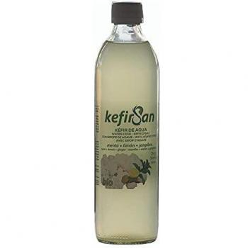 Kefirsan, Kefir de agua sabor menta, limón y jengibre Ecológico - 3 de 500ml - Total: 1500ml
