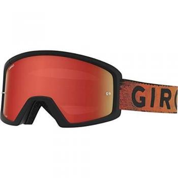 Giro Blok MTB Casco de Bicicleta Dirt, Negro/Rojo hipnotic, Talla única