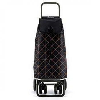 Rolser Carro I-MAX Star 4 Ruedas 2 Giratorias Plegable - Mandarina